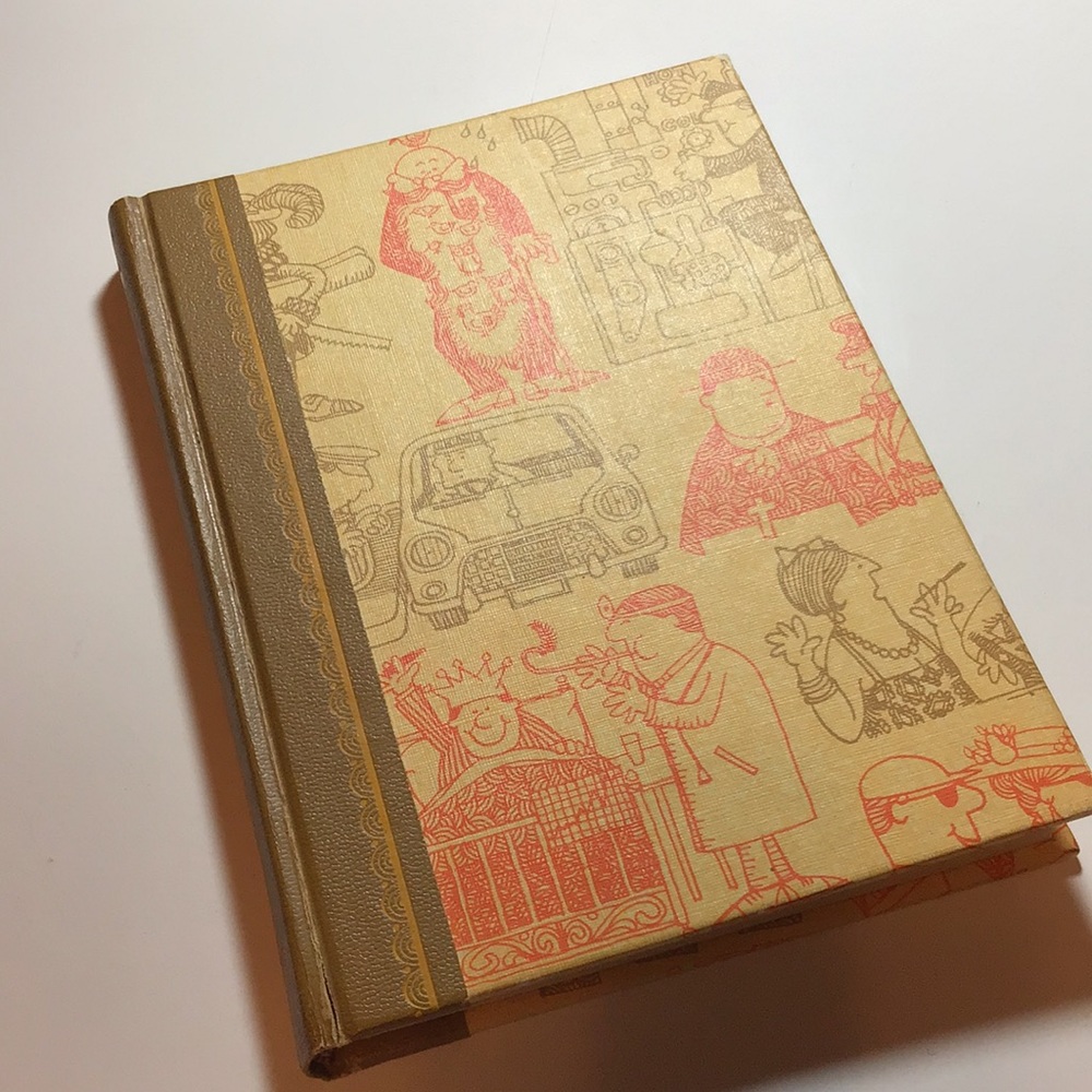 RARE Bedside Book of Laughter Readers Digest vintage hardcover gift book 1966